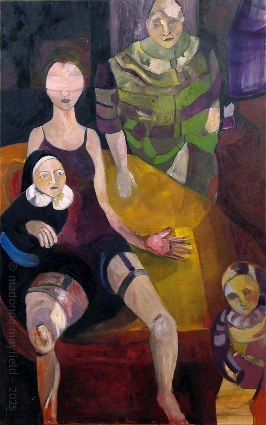 family portrait with nun