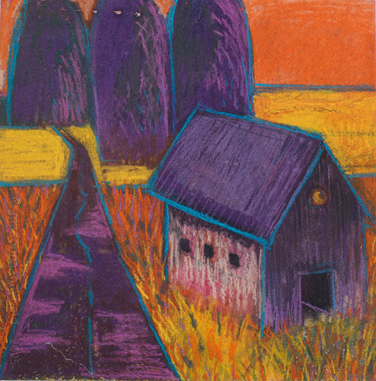 little purple house in the prairie